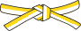 Judo white yellow belt